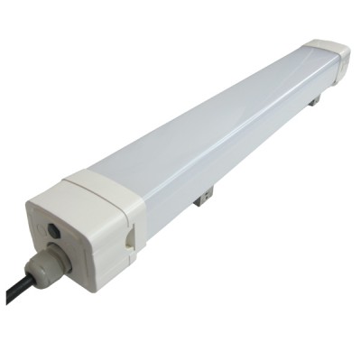 LED Triproof batten light 2ft 18w linkable installation LSN2L