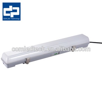 SAA LED IP65 emergency linear light 4ft 36w surface mounted PSE4S